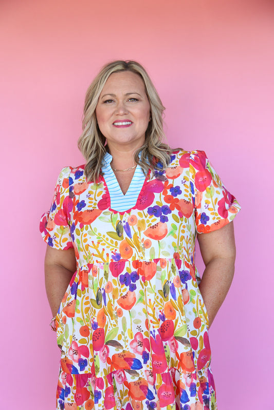Sara Floral Dress
