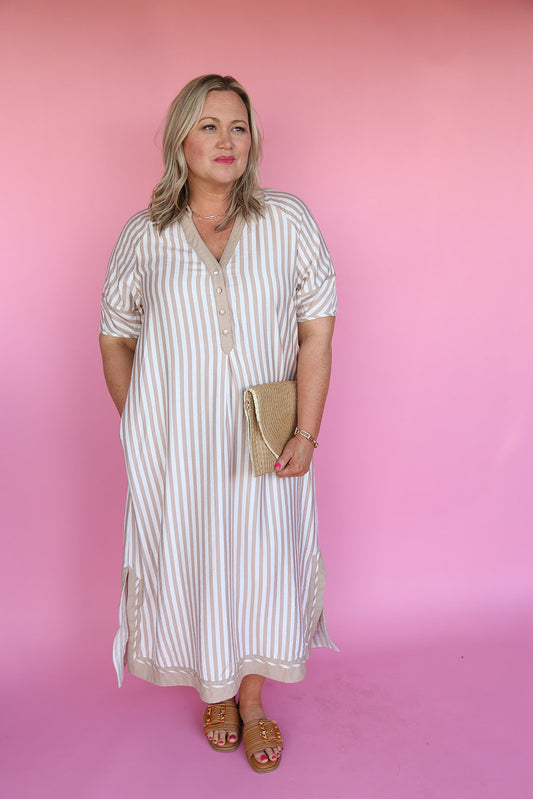 Savannah Striped Dress