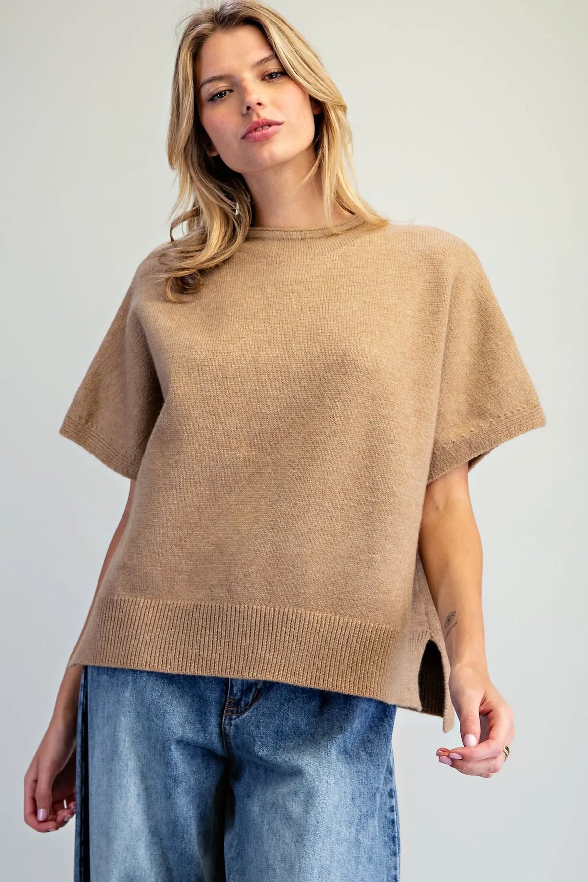 Cozy Coco Knit Top