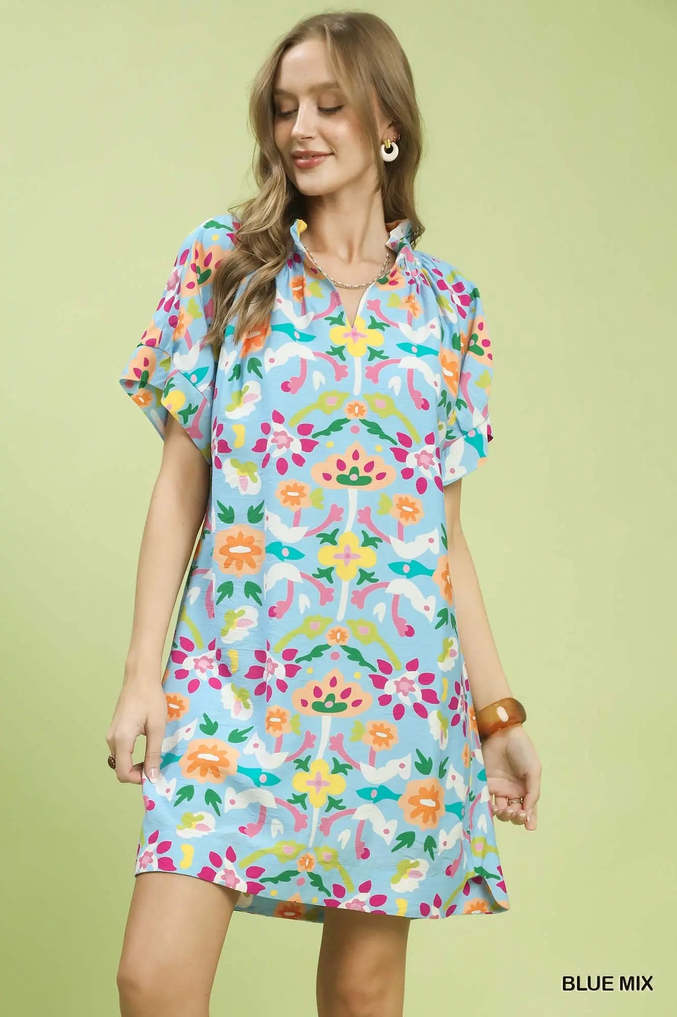 Floral Breeze Shift Dress