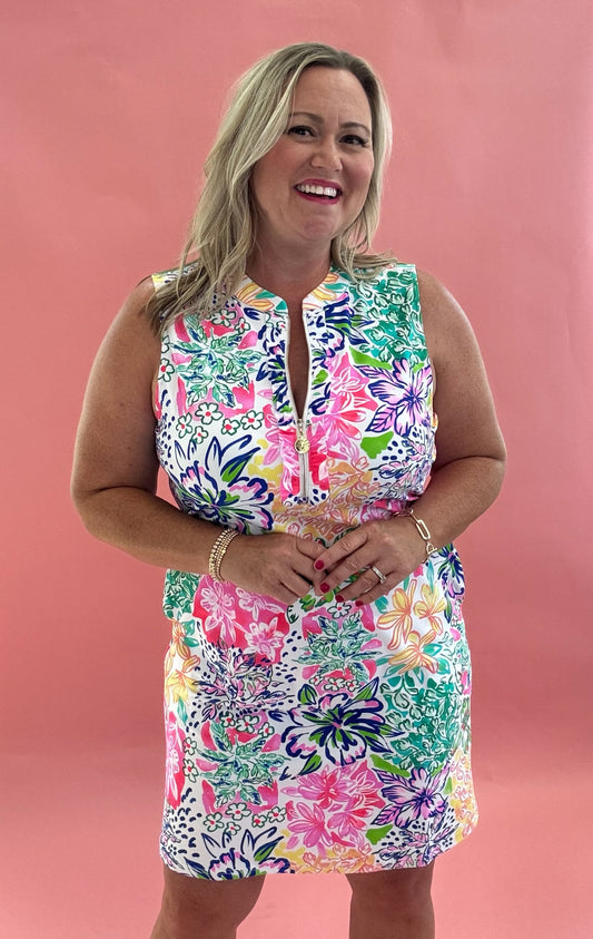Paradise Bloom Sleeveless Dress