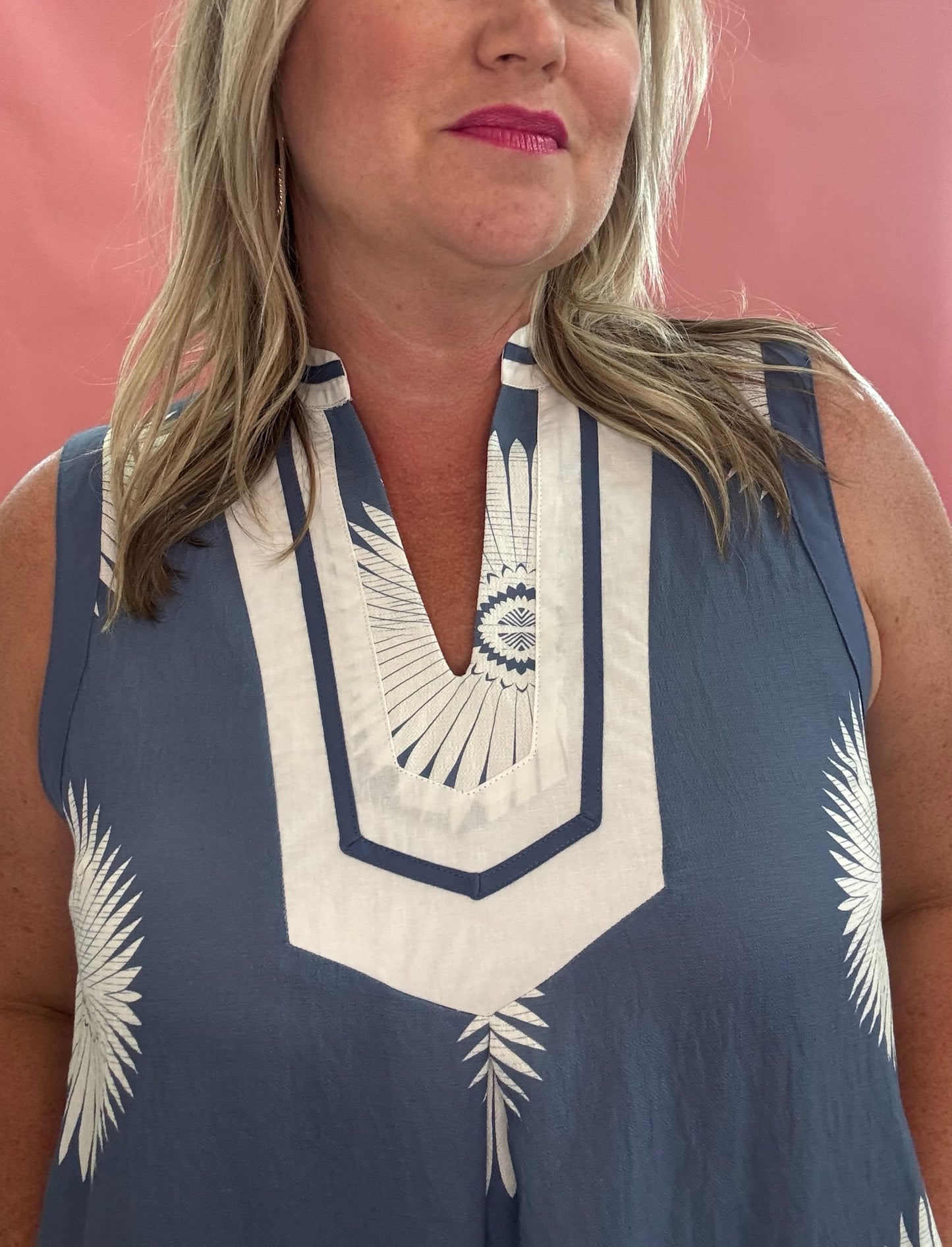 Capri Coastal Sleeveless Maxi Dress