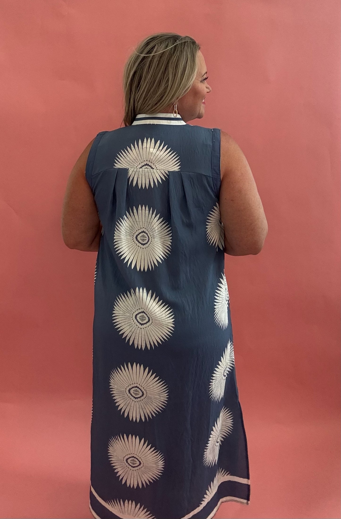 Capri Coastal Sleeveless Maxi Dress