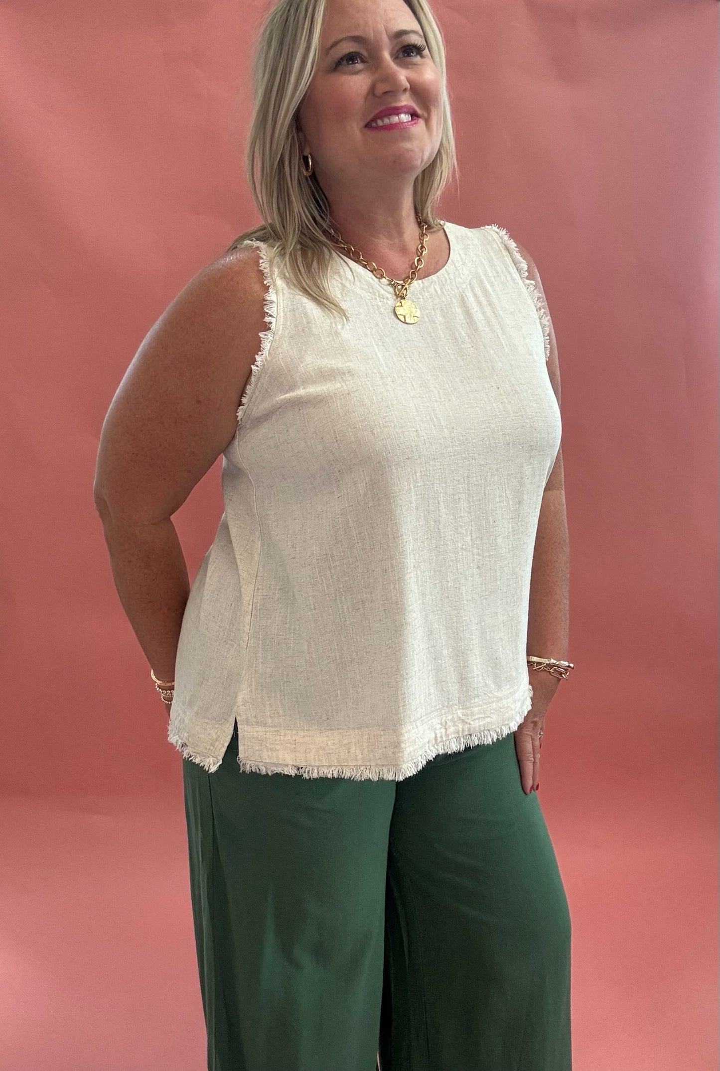 Athens Sleeveless Top