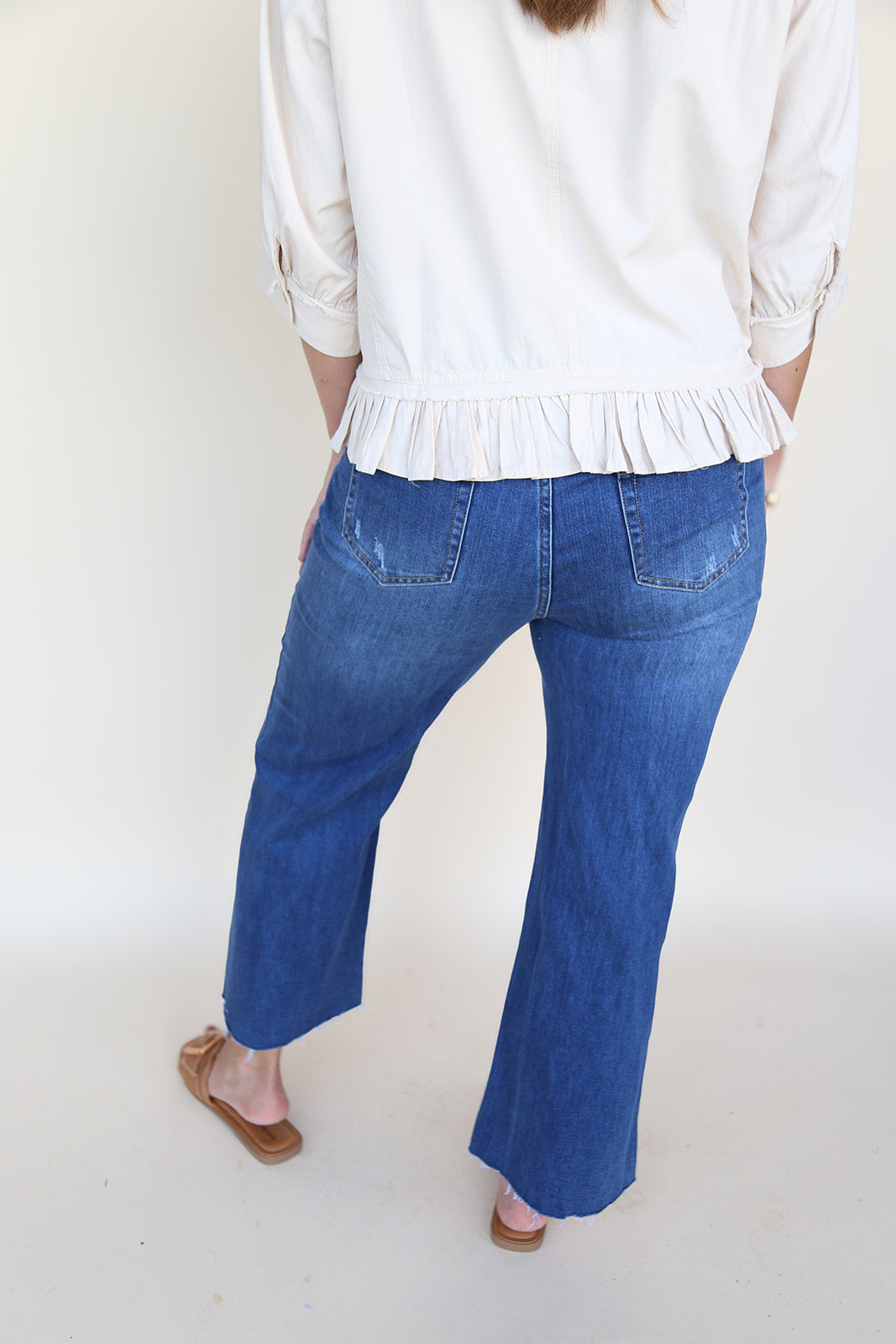 Perfect Cropped Denim Pants