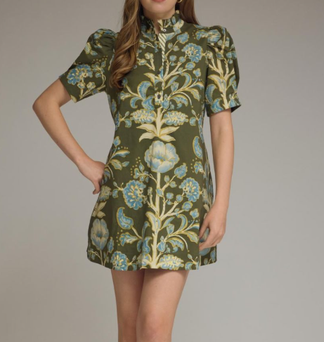 Meadow Stroll Mini Dress