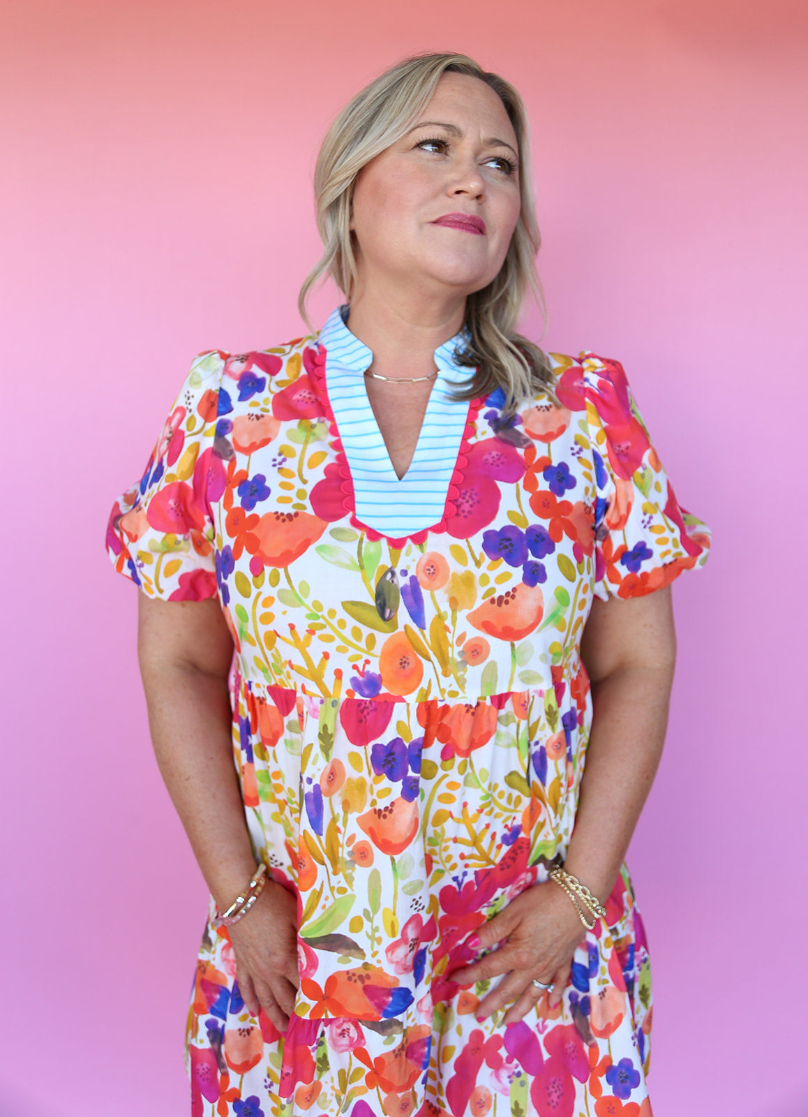 Sara Floral Dress