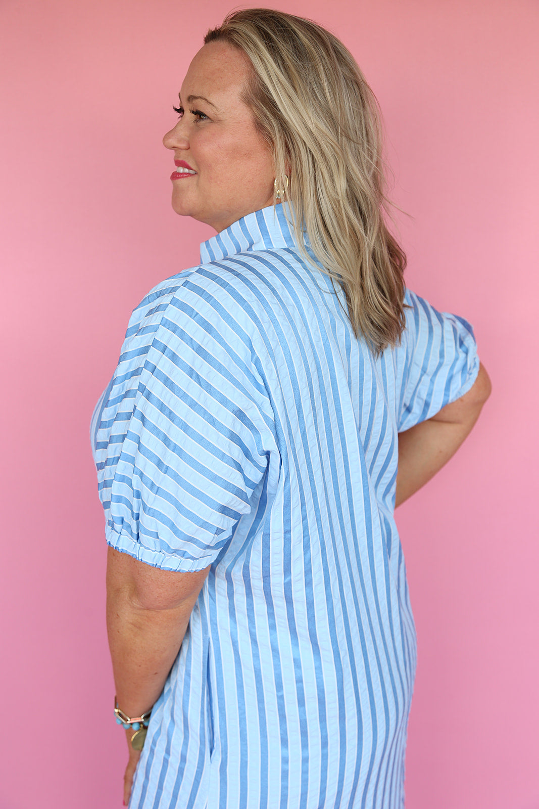 Ocean View Dress in Lt Blue