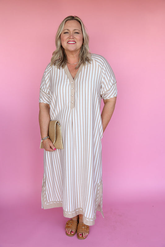 Savannah Striped Dress