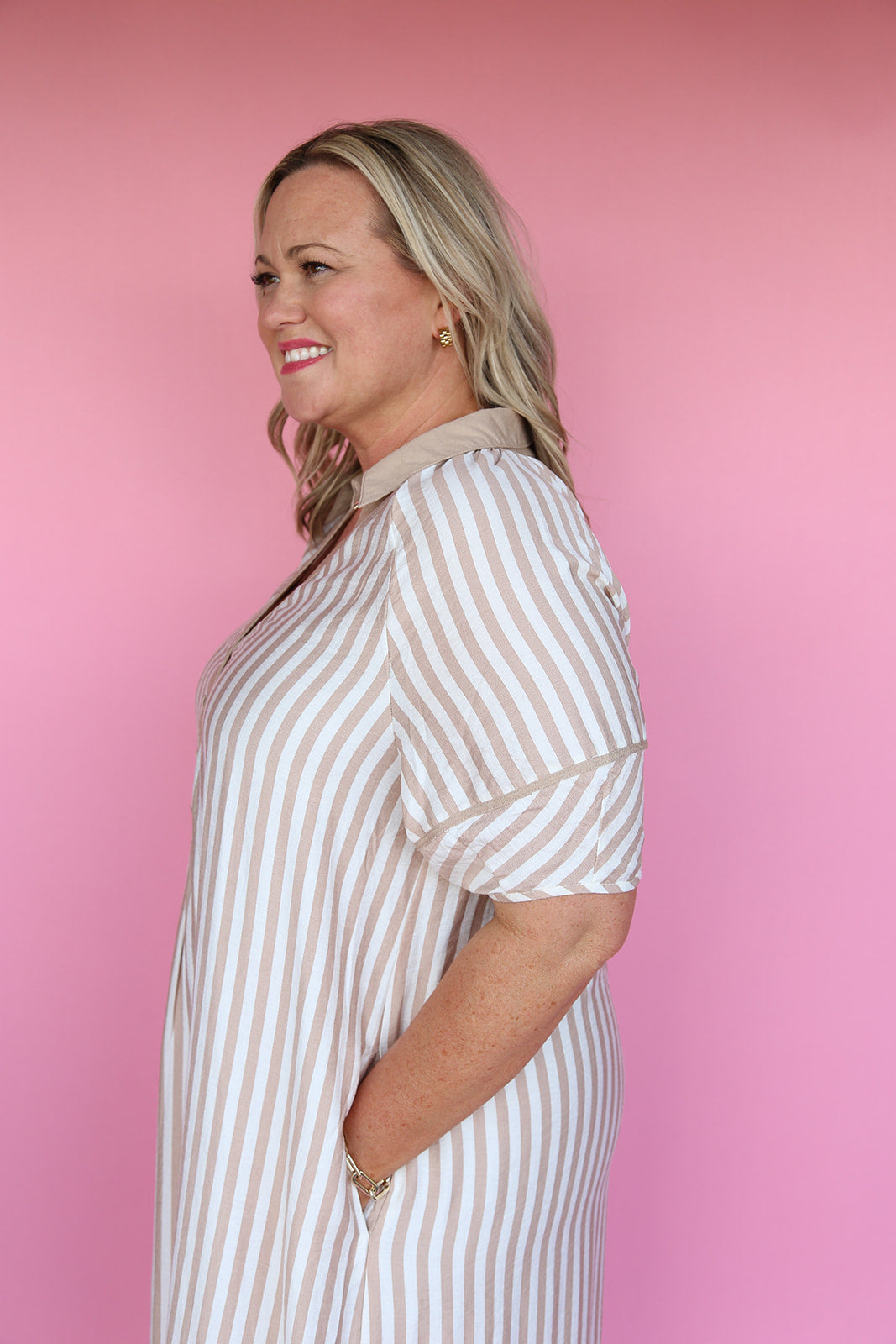Savannah Striped Dress