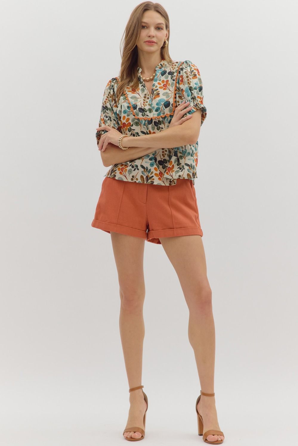 Fall Botanical Top